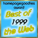 Homepage Goodies Best of the Web Award