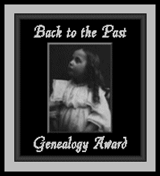 Back to the Past Genealogy Award