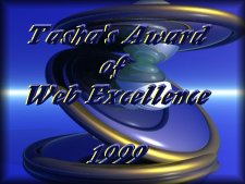 Tasha's Award of Excellence
