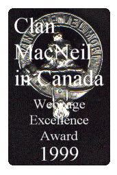 Clan MacNeil Award for Web Site Excellence