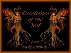 Foxy Granny's Excellence of the Web Award