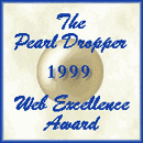 Pearl Dropper Web Excellence Award
