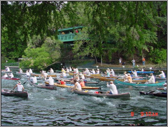 And, THEY'RE OFF! Only 261.7 miles to go!