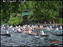 And, THEY'RE OFF! Only 261.7 miles to go!