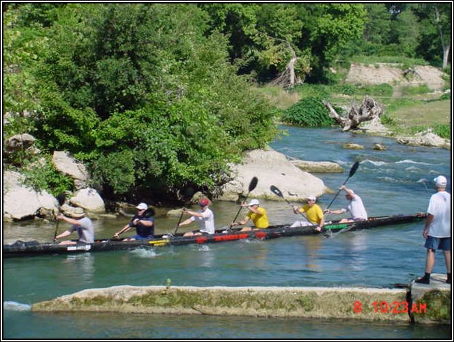 It's a perfect maneuver for the first team to reach Cottonseed Rapid
