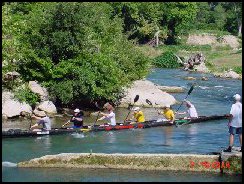 It's a perfect maneuver for the first team to reach Cottonseed Rapid
