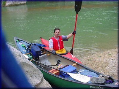 Bryan Jackson on the Upper Guadalupe River, 2003