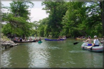 Lydia Perez Group, Guadalupe River, Texas, 2002