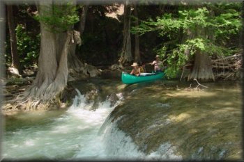 Lydia Perez Group, Guadalupe River, Texas, 2002
