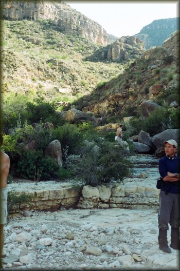 Exploring San Rocendo Canyon at Hot Springs