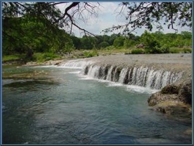 Rust Falls on the Upper Guadalupe River, 2002 before the flood