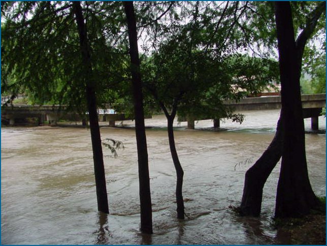 The first surge hit 4th Crossing on River Road on the morning of June 30, 2002