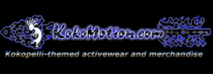 Kokomotion.com - Kokopelli-themed activewear and merchandise