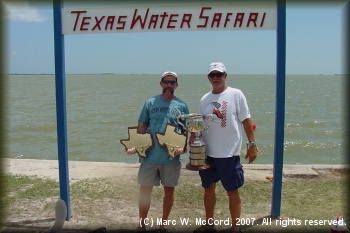 Richard Steppe and Pete Binion of Team Cottonmouth - Winners of TWS 2007